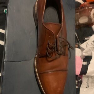 Cole Haan Men's Brown Leather Derby Shoes